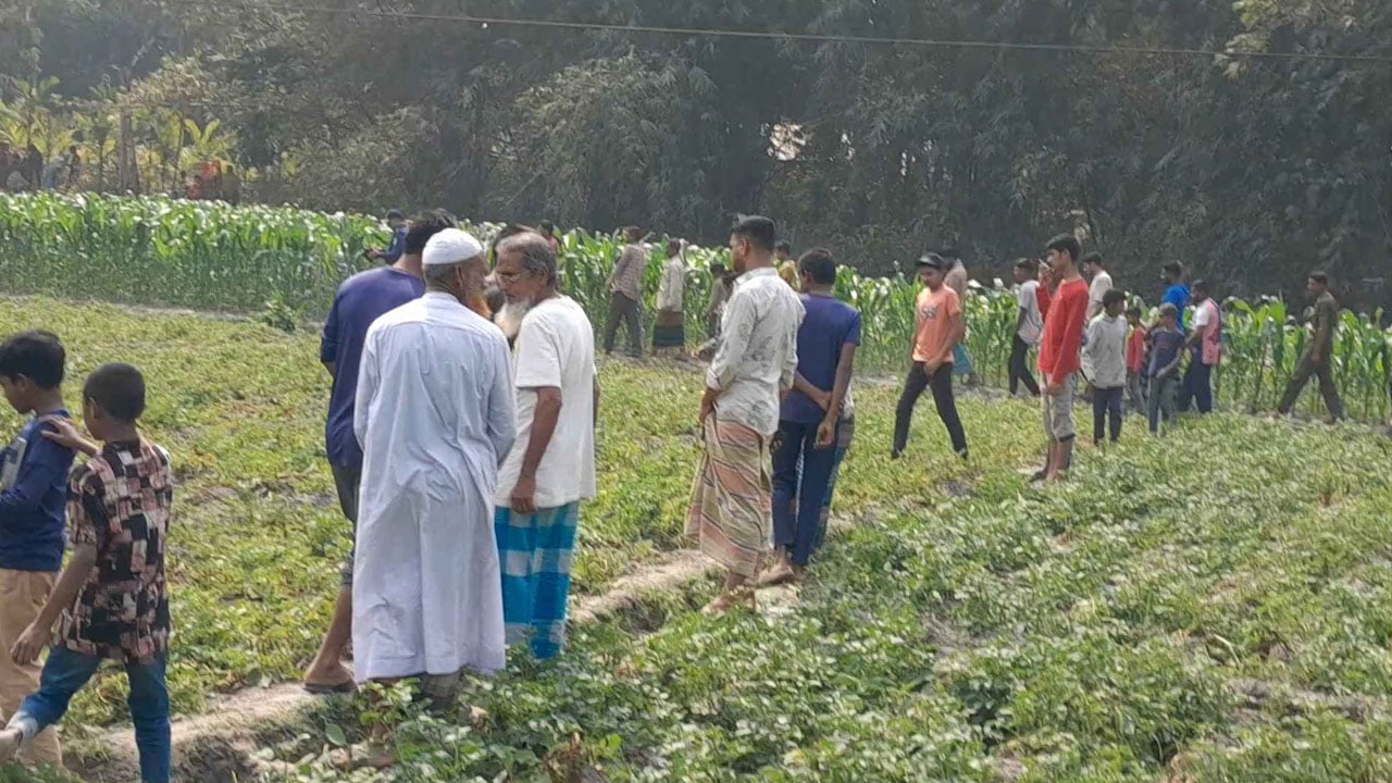 ভুট্টা ক্ষেত থেকে অজ্ঞাত ব্যক্তির লাশ উদ্ধার