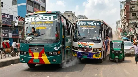 রাইদা ও ভিক্টর বাসের রেষারেষিতে প্রাণ গেল হেলপারের
