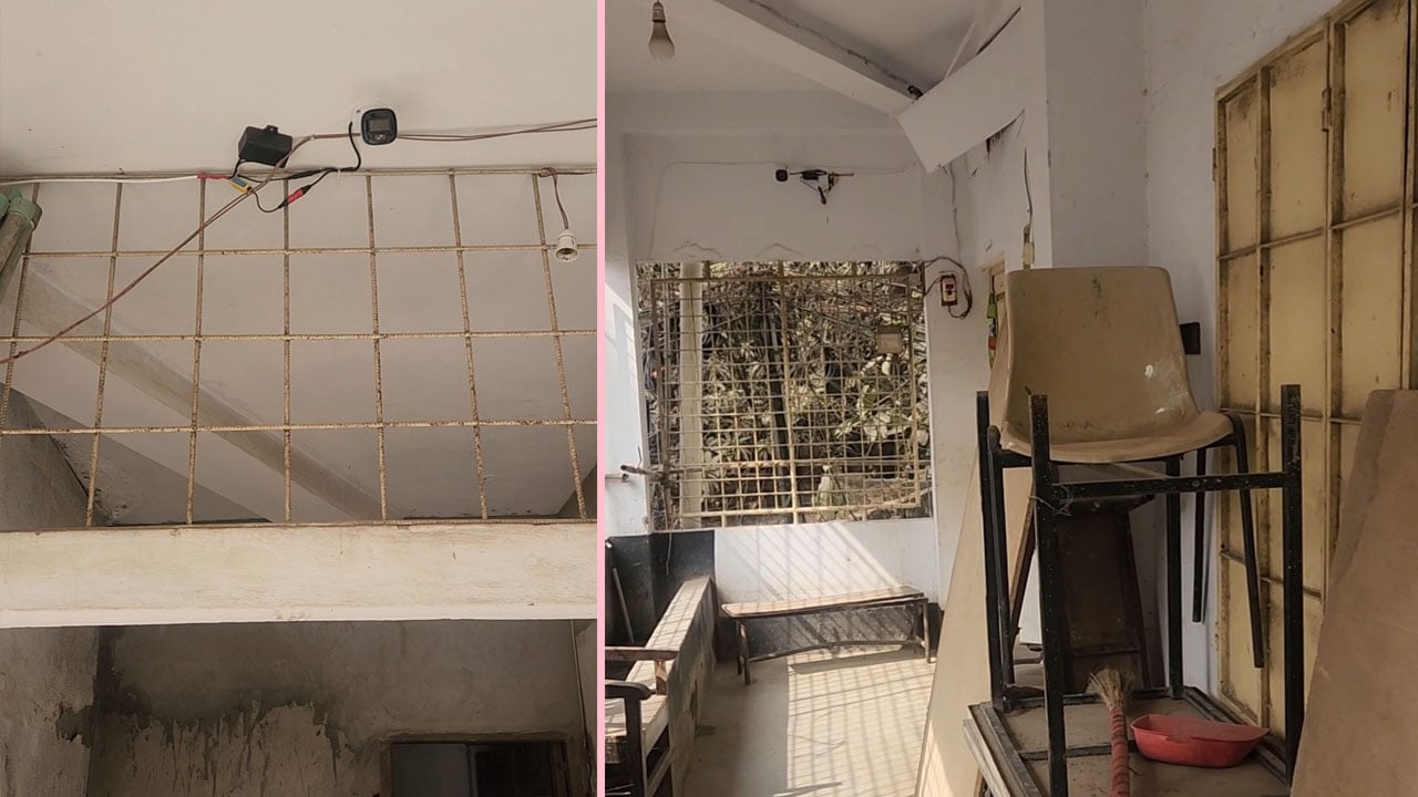 রাতের আঁধারে ভোট কেন্দ্রের সিসিটিভি ক্যামেরা নিয়ে গেল চোর