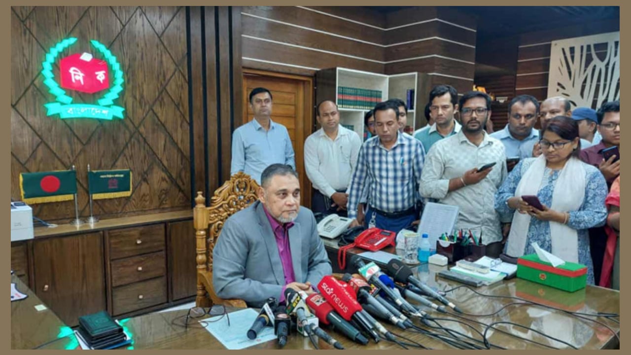 সরকারের চিঠি পাওয়ার পরই তফসিল ও ভোটের তারিখ ঠিক করা হবে