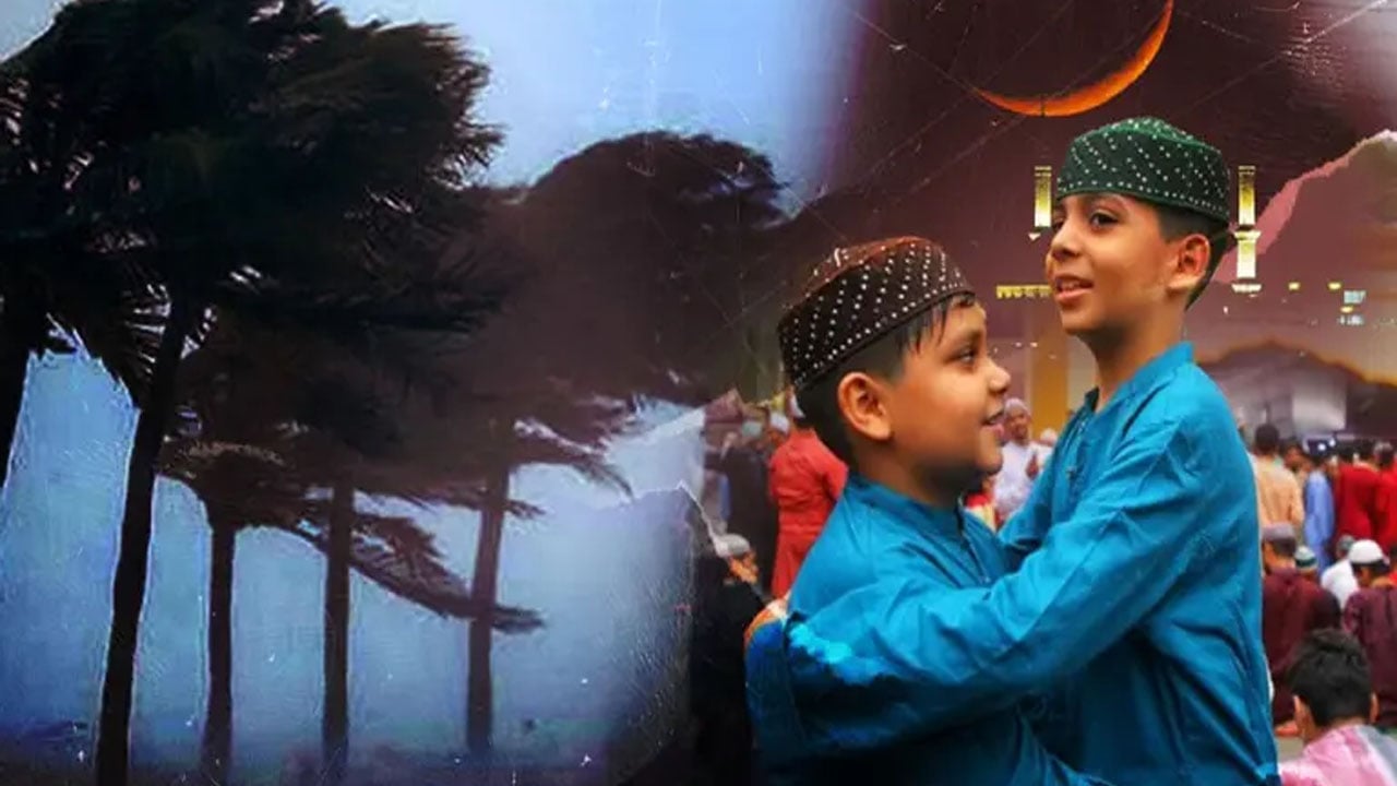 ঈদের দিন সারা দেশে ঝড়-বৃষ্টির আশঙ্কা