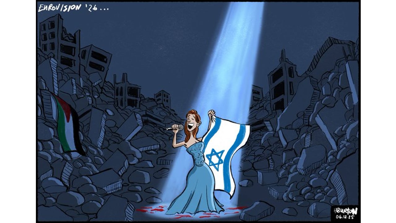 সংস্কৃতির সকল অঙ্গন থেকেই ইসরাইলকে নিষিদ্ধের দাবি আইরিশ কার্টুনিস্টের