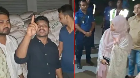 সংকটের অভিযোগে ছাত্রদলের বিক্ষোভ, আ. লীগ নেতার গোডাউনে মিলল সার
