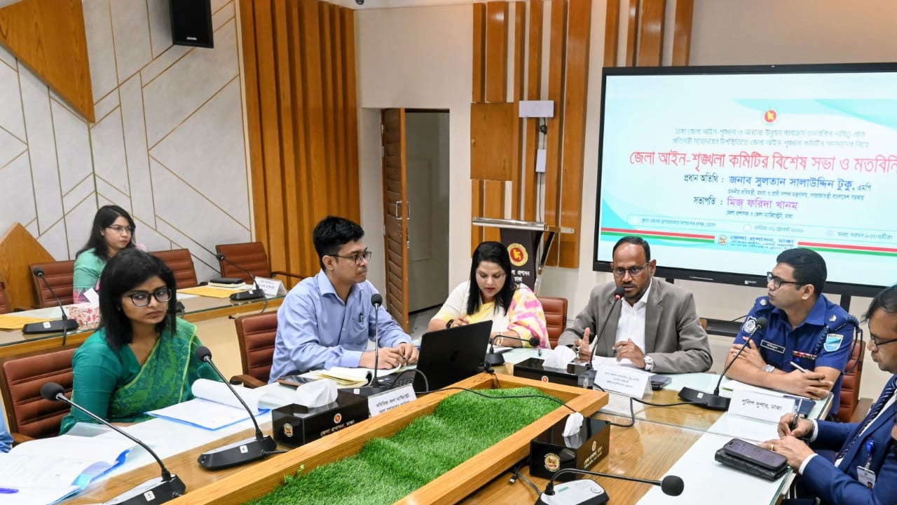আইন-শৃঙ্খলা পরিস্থিতির উন্নয়নে সমন্বিত উদ্যোগ জরুরি: মৎস্য প্রতিমন্ত্রী