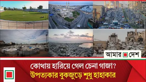 যে গাজায় ছিল জীবনের উচ্ছ্বাস, তিন বছরের আগ্রাসনে আজ সেখানে শুধুই ধ্বংসস্তূপ!
