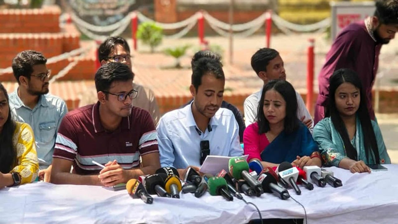 জাকসুতে ছাত্রদলের ৮ দফা ইশতেহার ঘোষণা