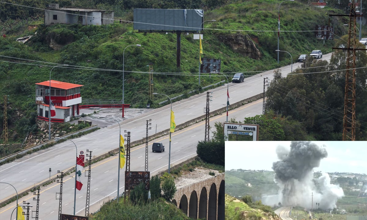 ইসরাইলি হামলায় ধ্বংস লেবাননের গুরুত্বপূর্ণ কাসমিয়া সেতু