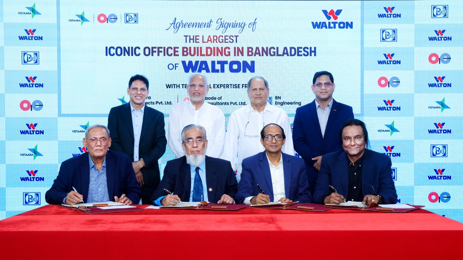 আইকনিক ভবন নির্মাণ করছে ওয়ালটন, ৩ প্রতিষ্ঠানের সঙ্গে চুক্তি স্বাক্ষর