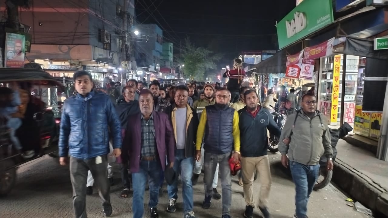 তারেক রহমানের স্বদেশ প্রত্যাবর্তন উপলক্ষ্যে মোংলায় স্বাগত মিছিল