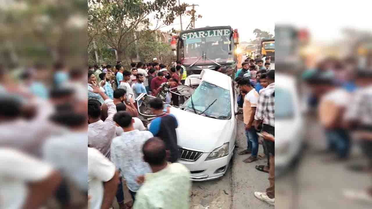 কুমিল্লায় বাস-প্রাইভেটকার সংঘর্ষে চালকসহ নিহত বেড়ে ৫