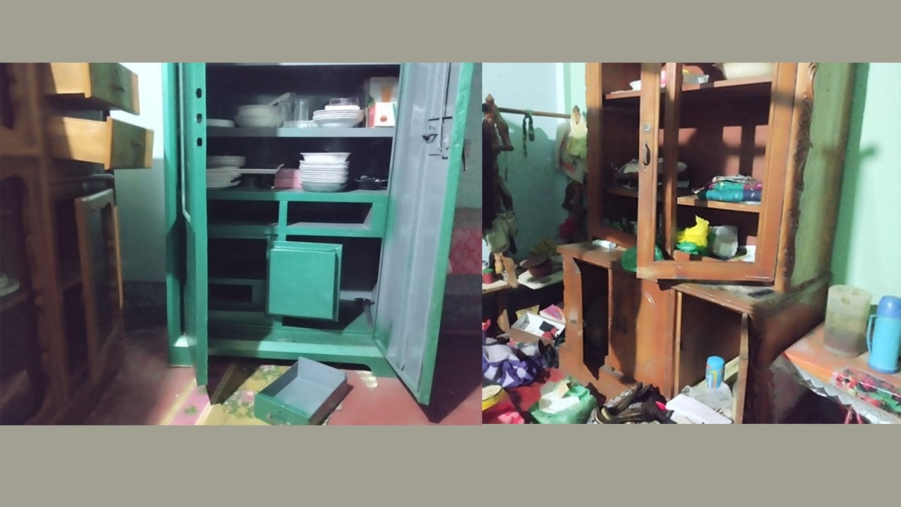 নরসিংদীতে তিন ভাইয়ের বাড়িতে ডাকাতি