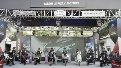 চট্টগ্রাম মোটর ফেস্টে নাসির সিনট্যাক্সের জমকালো উপস্থিতি