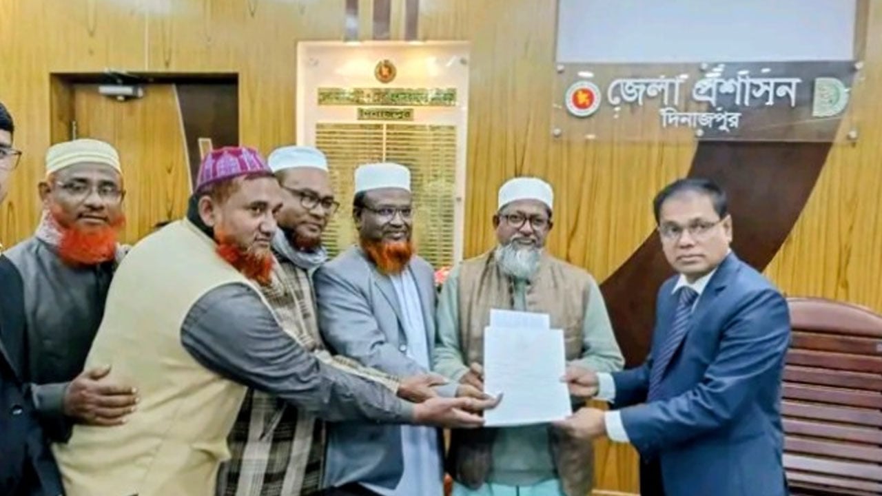 দিনাজপুর-৬ আসনে জামায়াতের মনোনয়ন নিলেন আনোয়ারুল ইসলাম