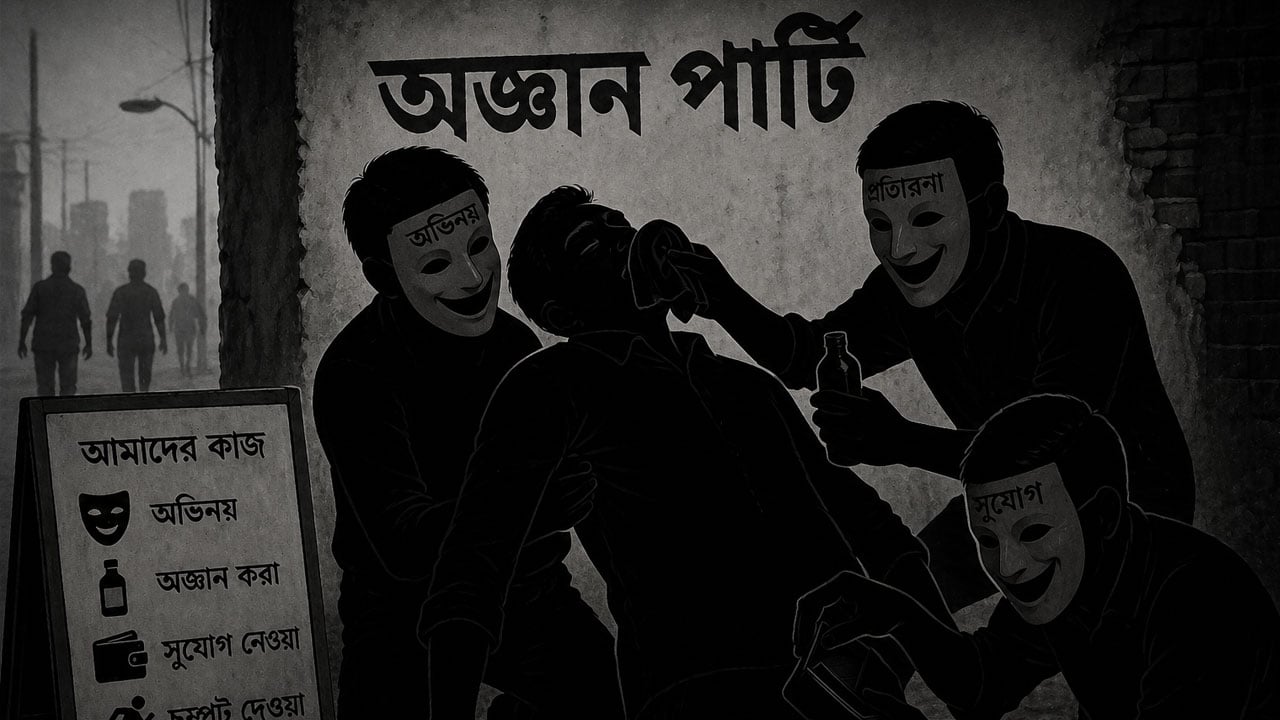 অজ্ঞান পার্টির খপ্পরে প্রবাসী, সর্বস্ব খুইয়ে হাসপাতালে ভর্তি