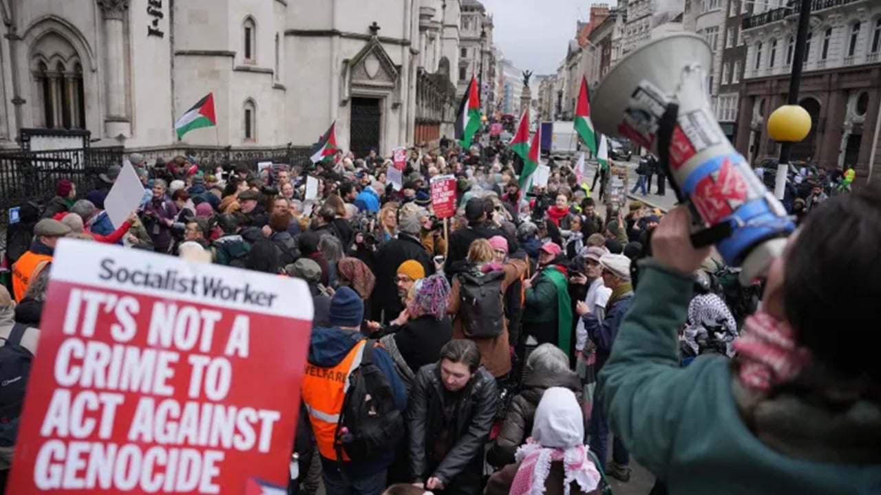 প্যালেস্টাইন অ্যাকশন গ্রুপকে নিষেধাজ্ঞার আদেশ বেআইনি
