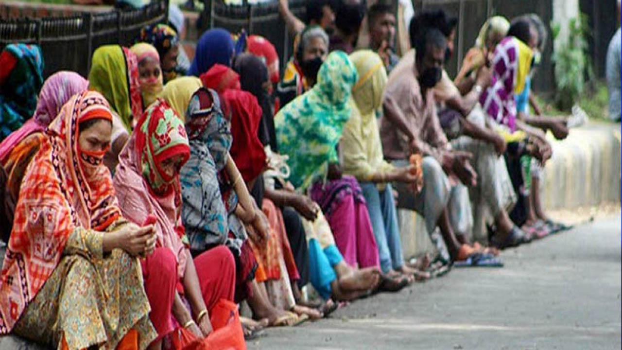 দেশে তিন বছরে দারিদ্র্যের হার বেড়ে দাঁড়িয়েছে প্রায় ২৮ শতাংশে