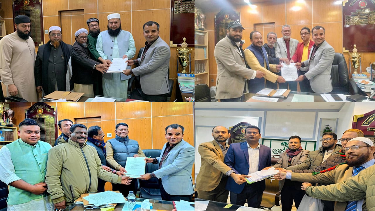 মৌলভীবাজার–৪ আসনে মনোনয়নপত্র জমা দিলেন ৭ প্রার্থী