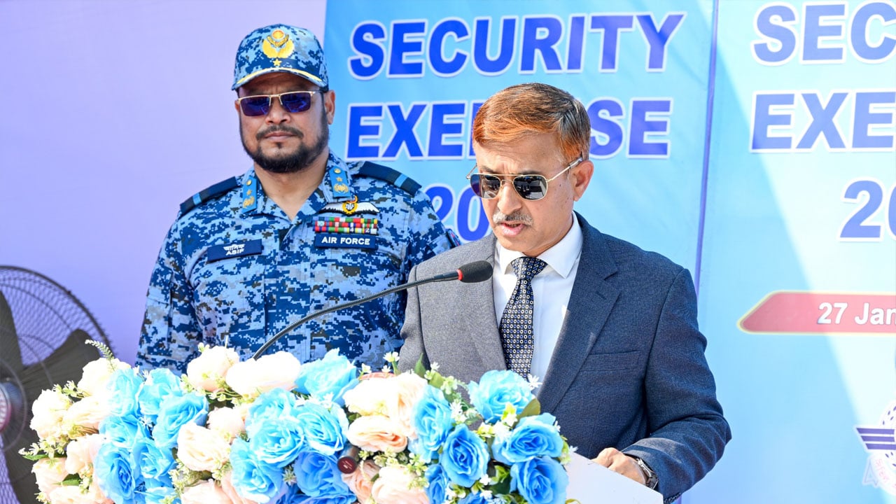 যশোর বিমানবন্দরে ‘এয়ারপোর্ট সিকিউরিটি এক্সারসাইজ–২০২৬’ অনুষ্ঠিত