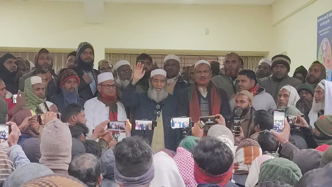 মনোনয়নপত্র জমা দিলেন জামায়াত প্রার্থী অধ্যাপক মজিবুর রহমান