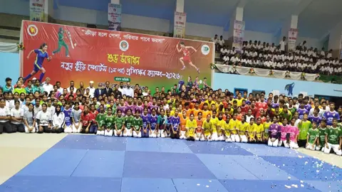 সাভার বিকেএসপিতে নতুন কুঁড়ি প্রতিযোগীদের প্রশিক্ষণ ক্যাম্প উদ্বোধন