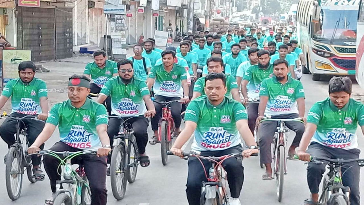 সাতক্ষীরায় ছাত্রশিবিরের মাদকবিরোধী সাইকেল র‍্যালি