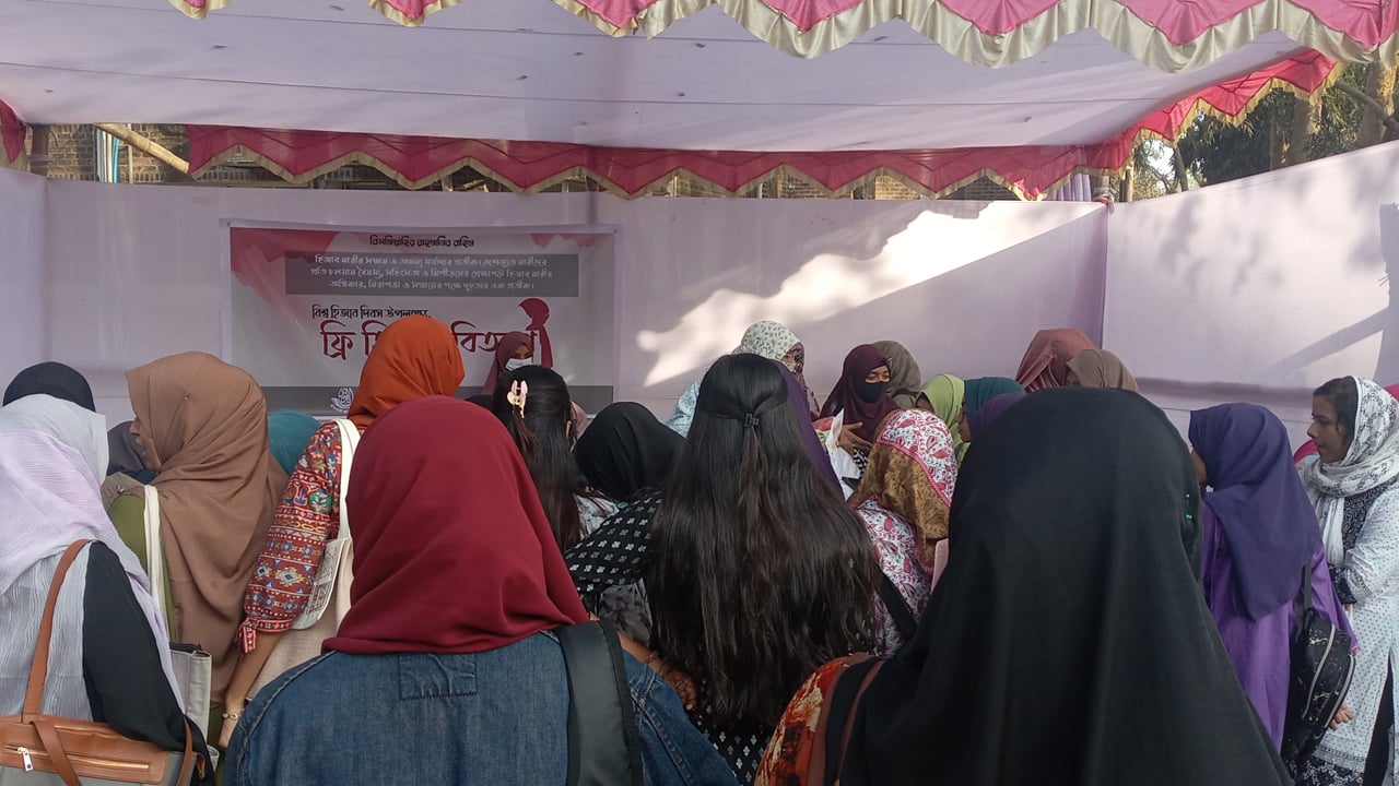 শাবিপ্রবি ছাত্রীসংস্থার উদ্যােগে হিজাব বিতরণ