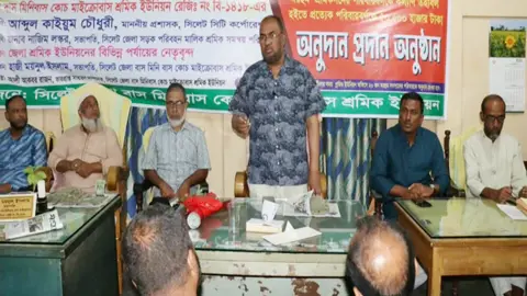 সিলেটে ২০ শ্রমিকের পরিবার পেল ১০ লাখ টাকা অনুদান
