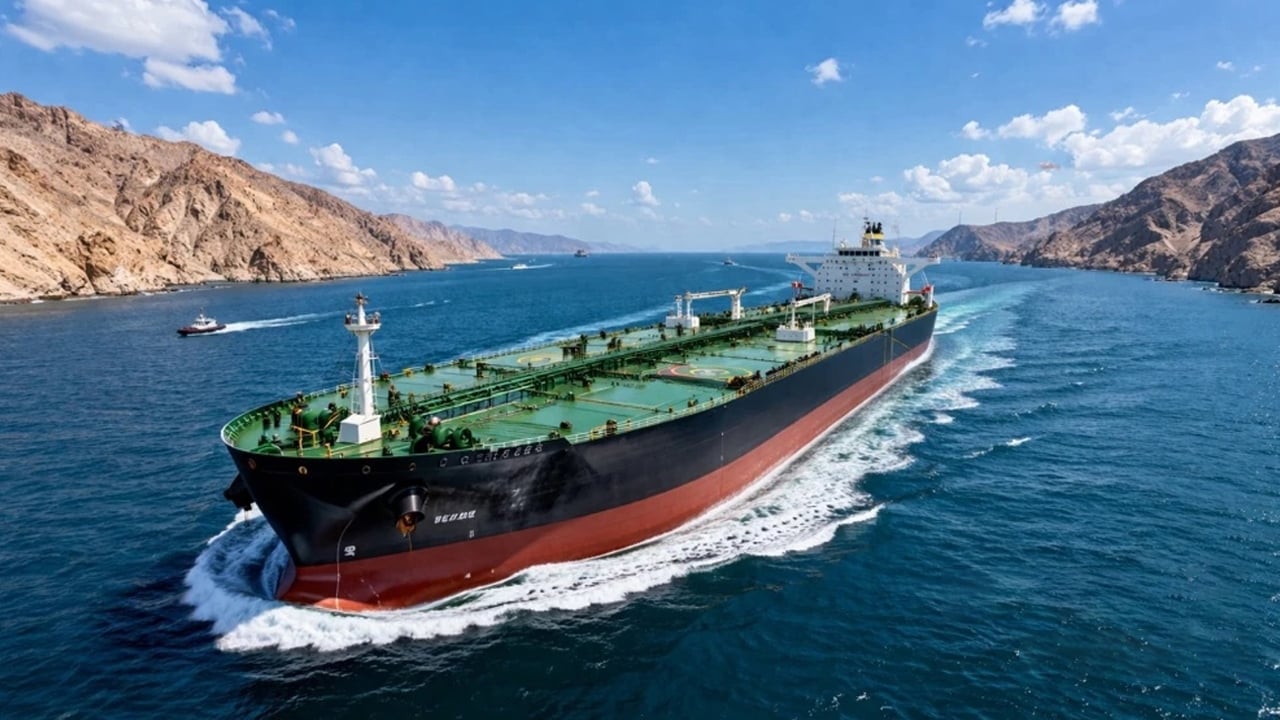 ইরানের অনুমতিতে হরমুজ প্রণালি পার হলো থাই তেলবাহী জাহাজ