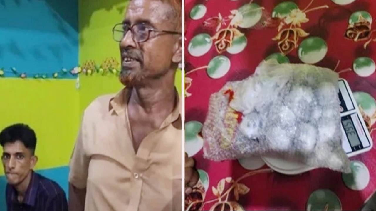 মাদকবিরোধী অভিযানে পিতা–পুত্র গ্রেপ্তার, গাঁজা ও ইয়াবা উদ্ধার