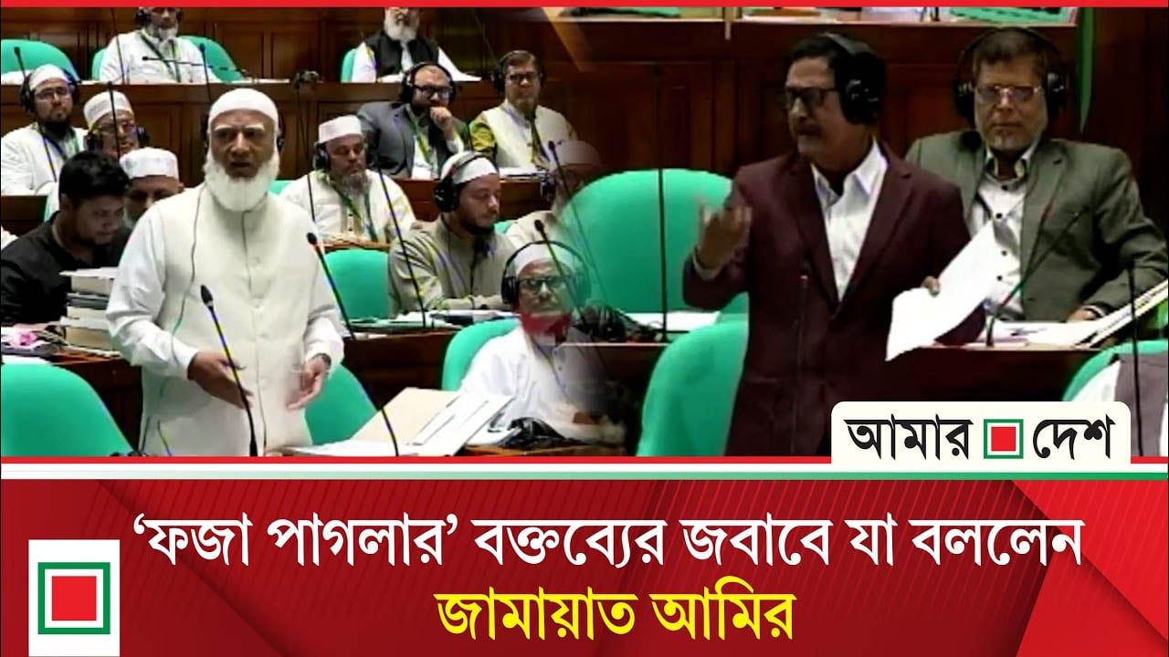 ফজলুর রহমানের ‘রাজাকার’ অভিযোগ উড়িয়ে দিলেন জামায়াত আমির