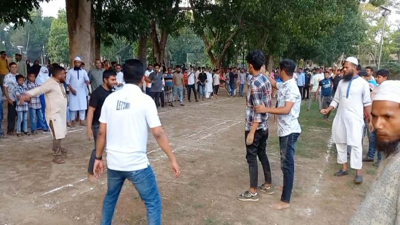 শিবচরে পহেলা বৈশাখে ফিরল বিলুপ্তপ্রায় দাড়িয়াবান্ধা