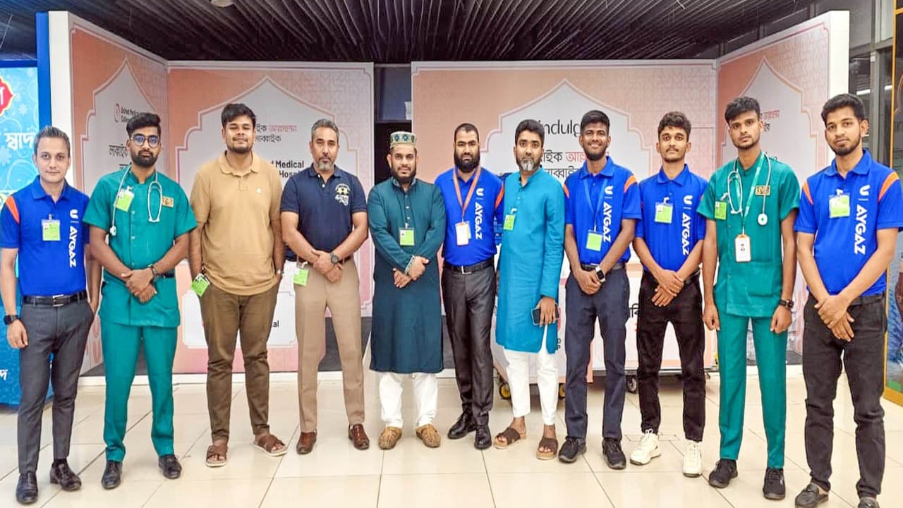 হজযাত্রীদের জন্য বিশেষ স্বাস্থ্যসেবায় ইউনাইটেড মেডিক্যাল কলেজ হসপিটাল