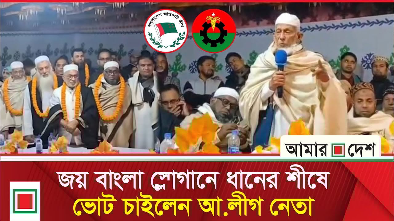 বিএনপির সভায় আ.লীগ নেতার ‘জয় বাংলা’ স্লোগানের ভিডিও ভাইরাল