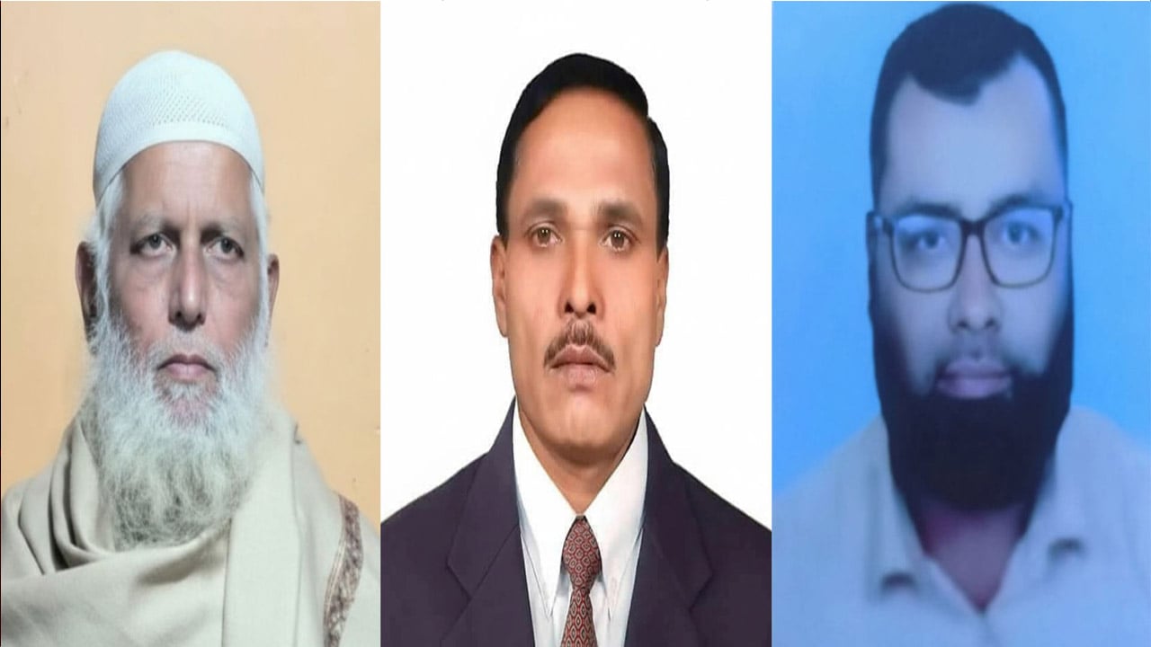 ভালুকা প্রেসক্লাবের সভাপতি মাইন উদ্দিন ও সম্পাদক আলমগীর