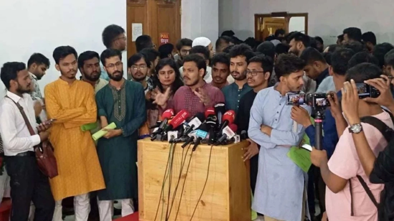 ছাত্র অধিকারের প্যানেল ঘোষণা, ভিপি বিন ইয়ামিন-জিএস সাবিনা