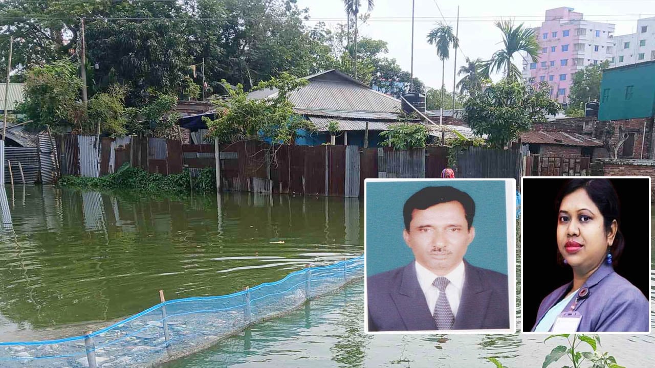 জলাবদ্ধতায় ডুবছে শহর, ‘আনন্দ ভ্রমণে’ পৌর প্রশাসনের কর্মকর্তারা