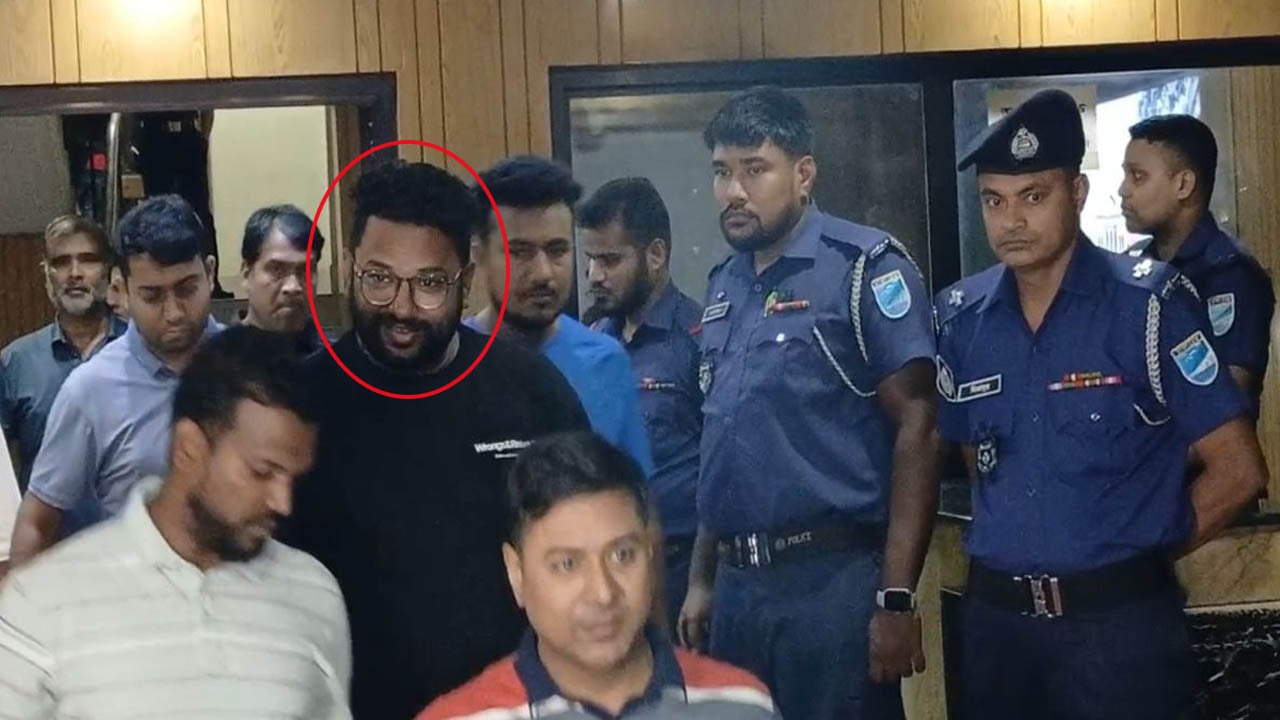 চাঁদাবাজির অভিযোগে পুলিশ হেফাজতে বিএনপি এমপির ছেলে