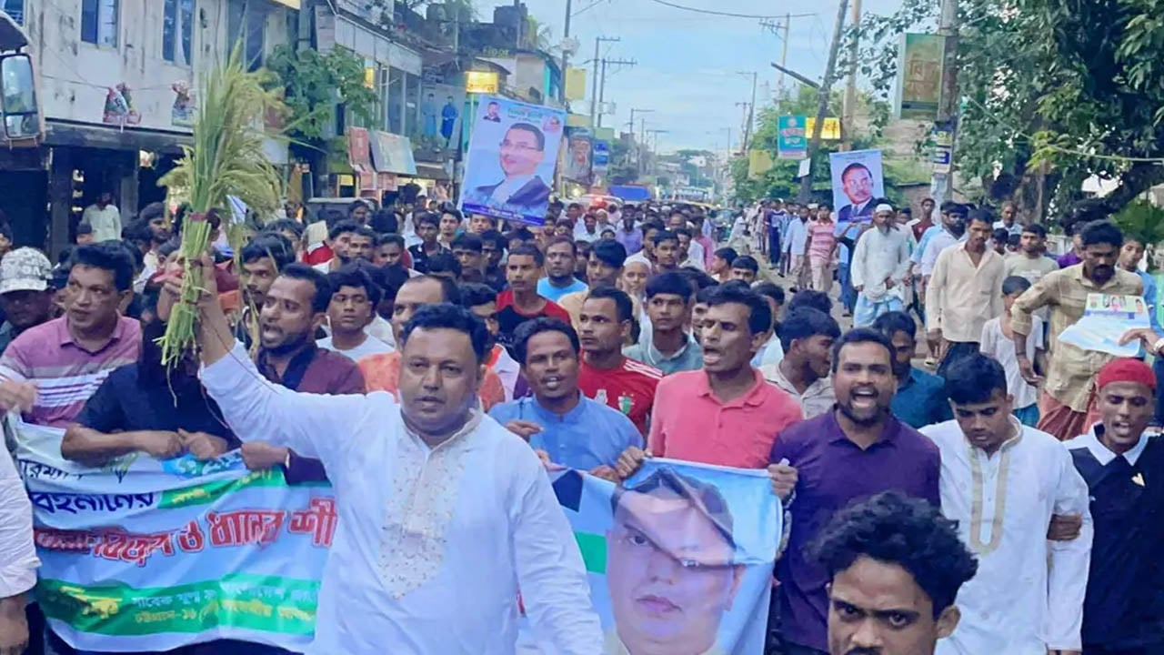 গুম-দুর্নীতি ও সন্ত্রাস-চাঁদাবাজমুক্ত দেশ গড়তে ধানের শীষে ভোট দিন