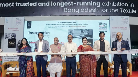 শুরু হলো চার দিনব্যাপী আন্তর্জাতিক টেক্সটাইল প্রদর্শনী

