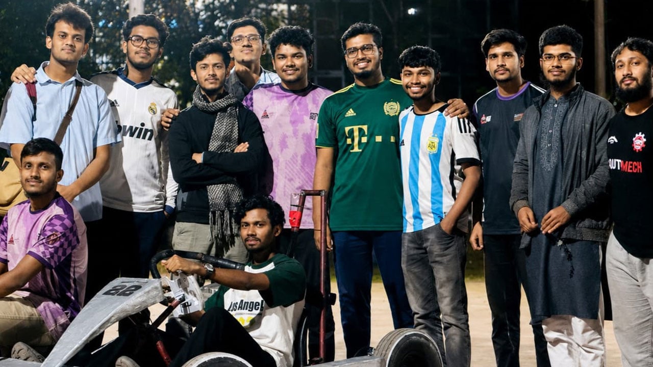 চীনে বাংলাদেশের পতাকা ওড়ানোর স্বপ্নে চুয়েটের তরুণ প্রকৌশলীরা
