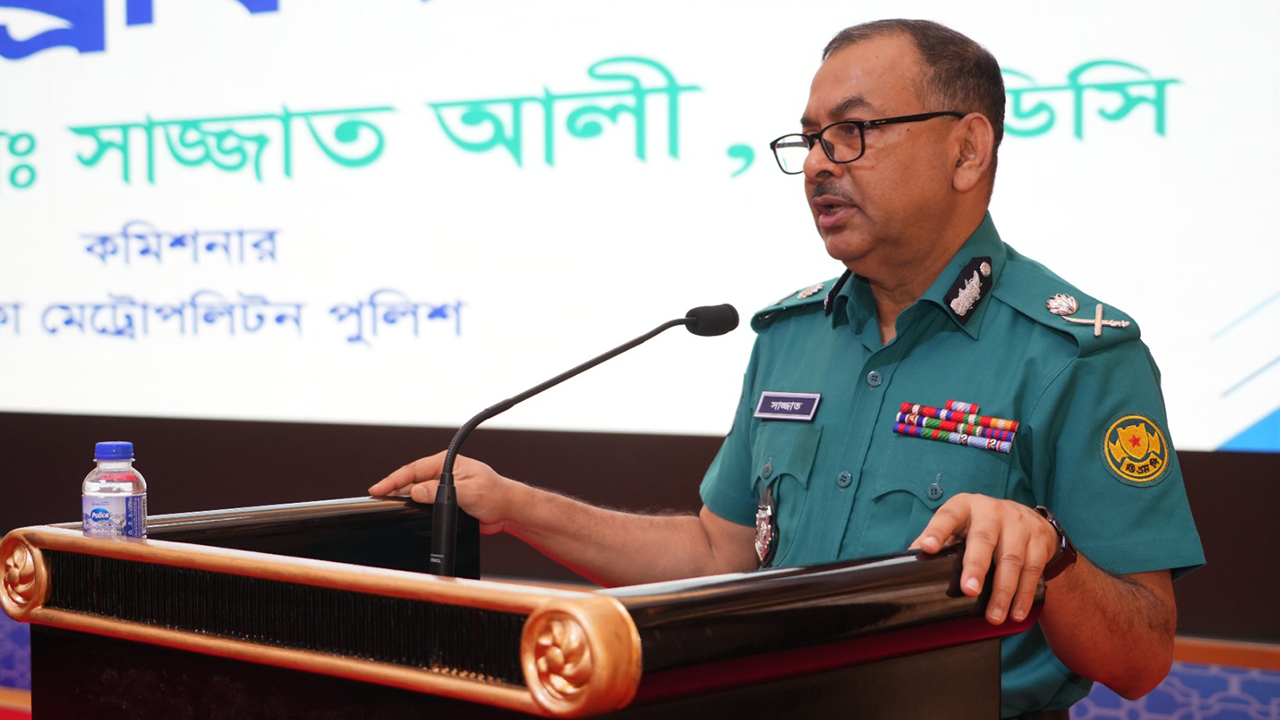 আদালতে জমা দেওয়া চার্জশিটের তুলনায় সাজার হার কম: ডিএমপি কমিশনার
