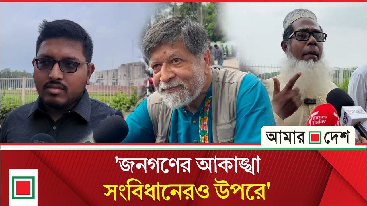 'গণভোটের রায় সরকার অস্বীকার করছে'