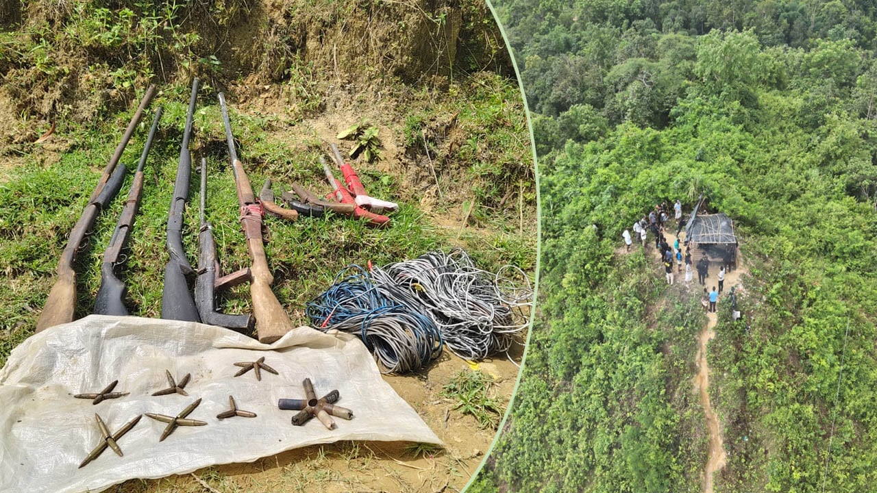 ৭ ঘণ্টার অভিযান: সন্ত্রাসীদের আস্তানায় মিলল ১০ আগ্নেয়াস্ত্র ও বিপুল গুলি