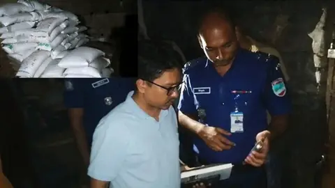 মজুত করে চড়া দামে বিক্রির অভিযোগ, জব্দ ১৫০০ বস্তা সার