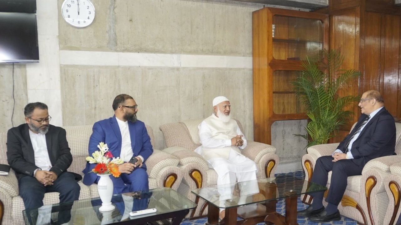 বিরোধীদলীয় নেতার সঙ্গে পাকিস্তানের হাইকমিশনারের সাক্ষাৎ