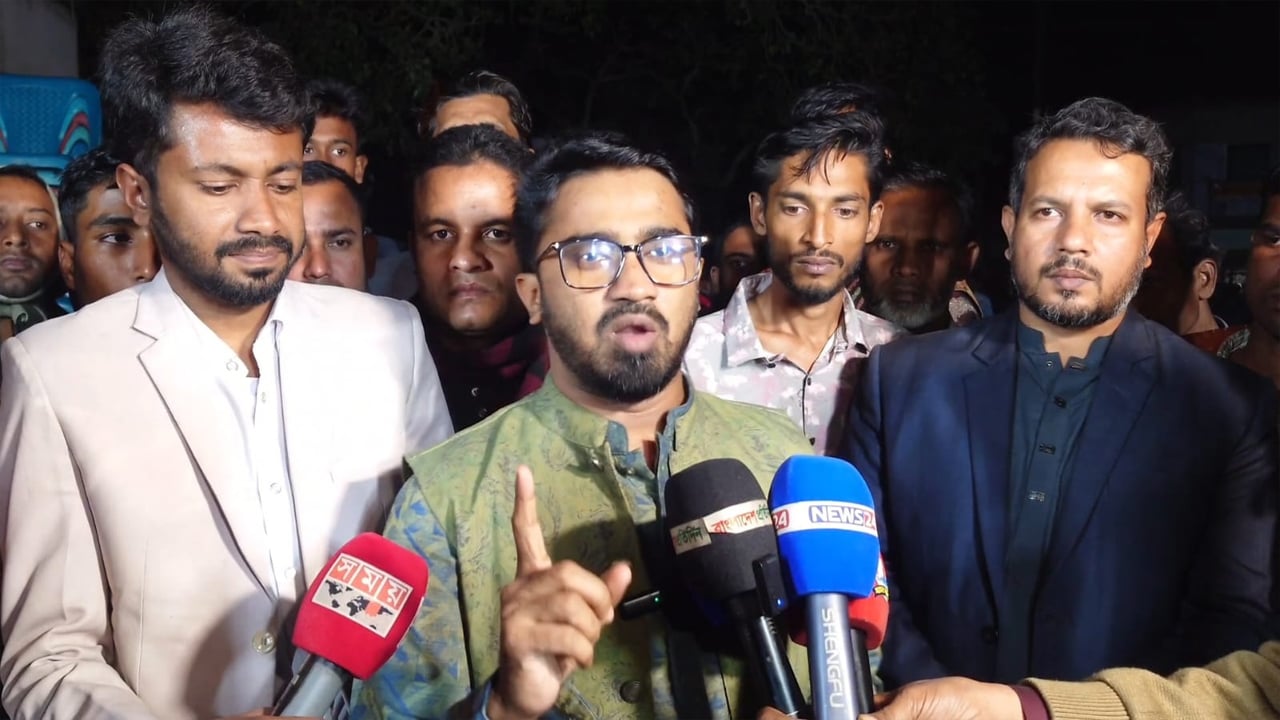 ফেব্রুয়ারির নির্বাচন বানচালের ষড়যন্ত্র চলছে : রাশেদ খাঁন