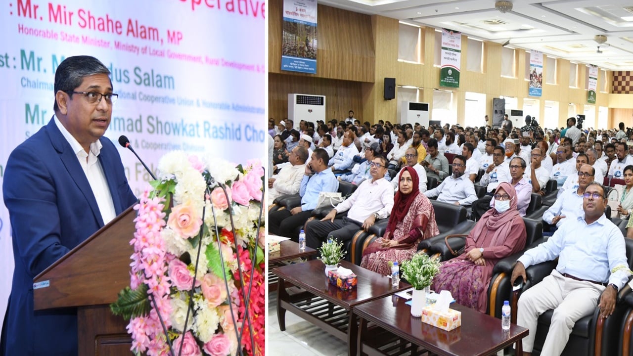 সমবায়ীদের উৎপাদিত পণ্য রপ্তানির উদ্যোগ নেওয়ার আহ্বান স্থানীয় সরকার প্রতিমন্ত্রীর