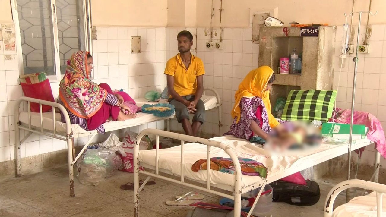 রংপুর বিভাগে বাড়ছে হাম উপসর্গে রোগী ভর্তি, শনাক্ত ১৩