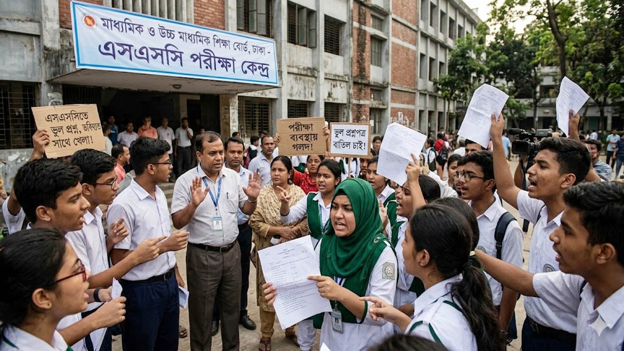 এসএসসি ও সমমান পরীক্ষায় ভুল প্রশ্ন বিতরণের হিড়িক