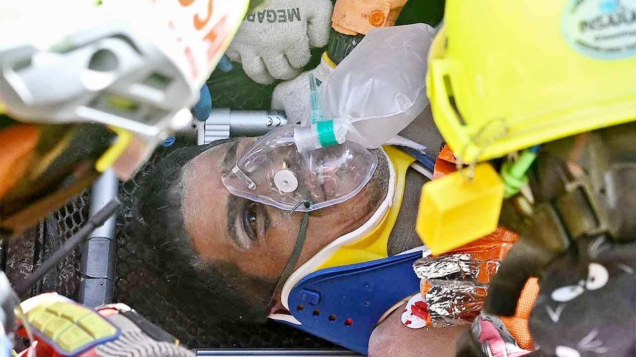 ধ্বংসস্তূপ থেকে উদ্ধার যুবক বললেন, ‘স্ত্রীকে জানাবেন না আমি বেঁচে আছি’